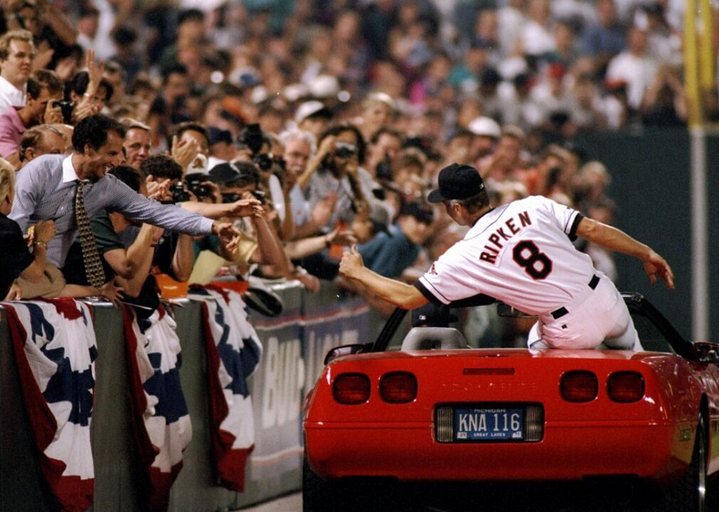 1995: Cal Ripken Jr.’s consecutive-game streak